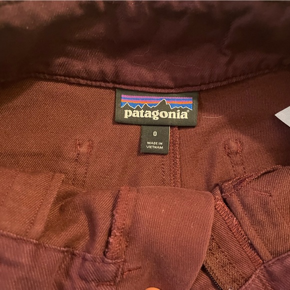 Patagonia Cotton Climbing Pants Sz 0 - Picture 6 of 7